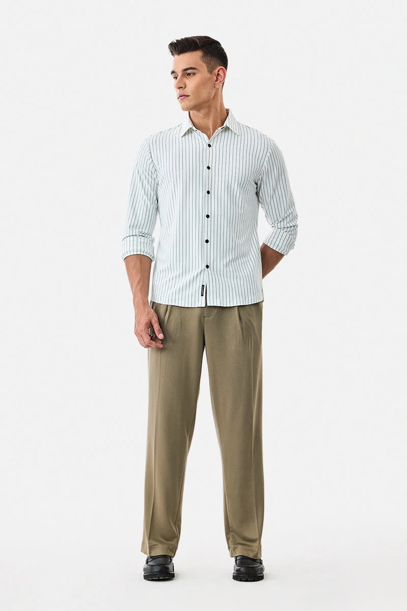 SNITCH Loose Fit Stretch Trousers